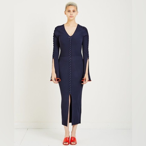 Opening Ceremony Criss Cross Knit Dress - Picture 4 of 4